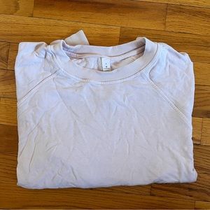 Lululemon Light Pink Crewneck Top size 8